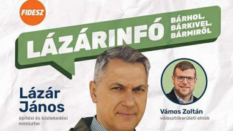 Szombathelyen fog landolni a Lázárinfó! 