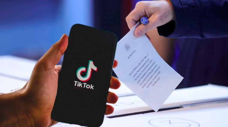 Eljárás indult a TikTok ellen, miután felmerült a gyanú, hogy a platform befolyásolta a romániai választások eredményeit.