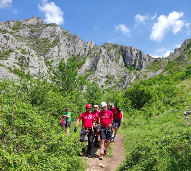A Torockó környékén akadt bajba jutott turisták megsegítésére siettek a hegyimentők.