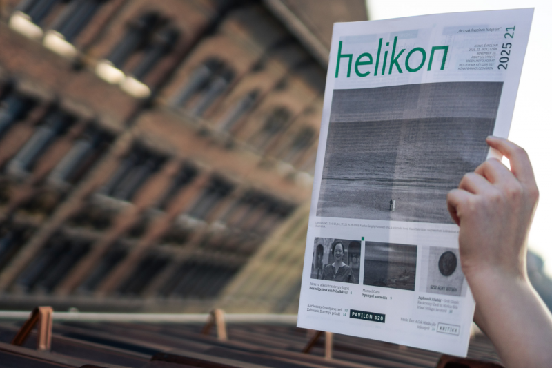 Megérkezett a Helikon novemberi számának első kiadása!